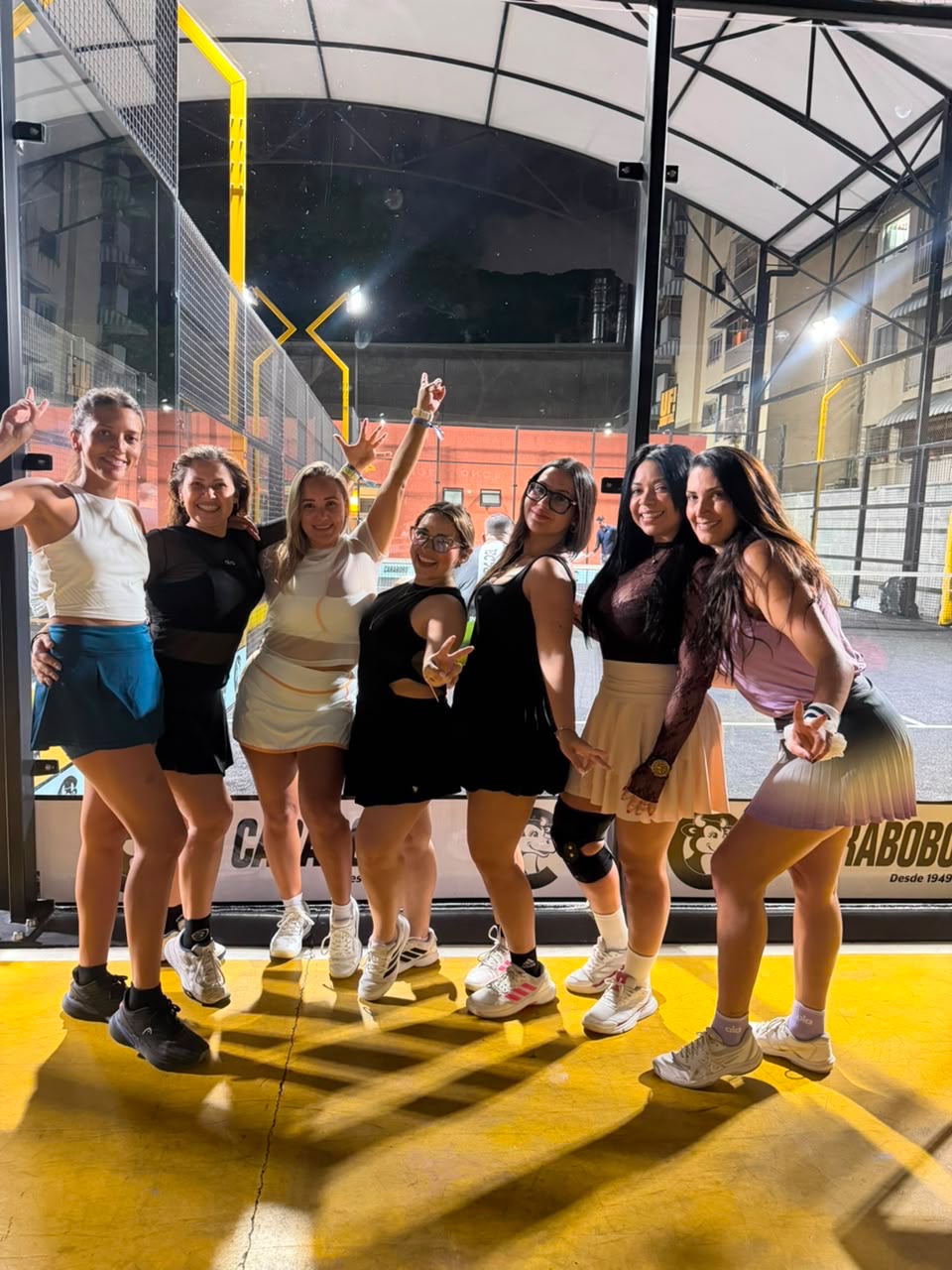 las chicas del padel